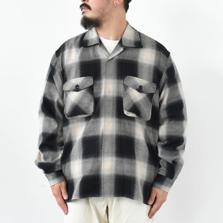 Big Check Shirt Outer ビッグチェック シャツアウター