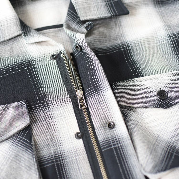 Big Check Shirt Outer ビッグチェック シャツアウター