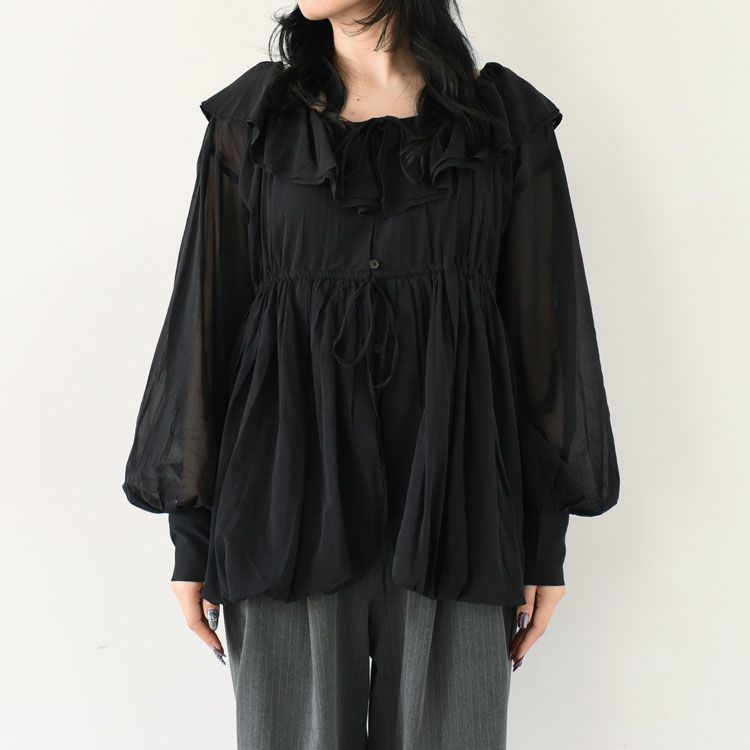 frill balloon blouse フリルバルーンブラウス