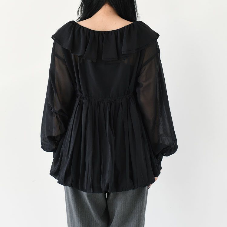 frill balloon blouse フリルバルーンブラウス