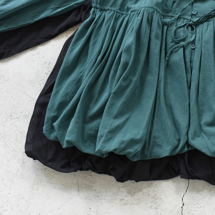 frill balloon blouse フリルバルーンブラウス