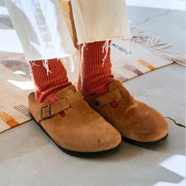 WASHI/RECYCLED COTTON RIB CREW SOCKS 和紙/リサイクルコットン リブクルーソックス