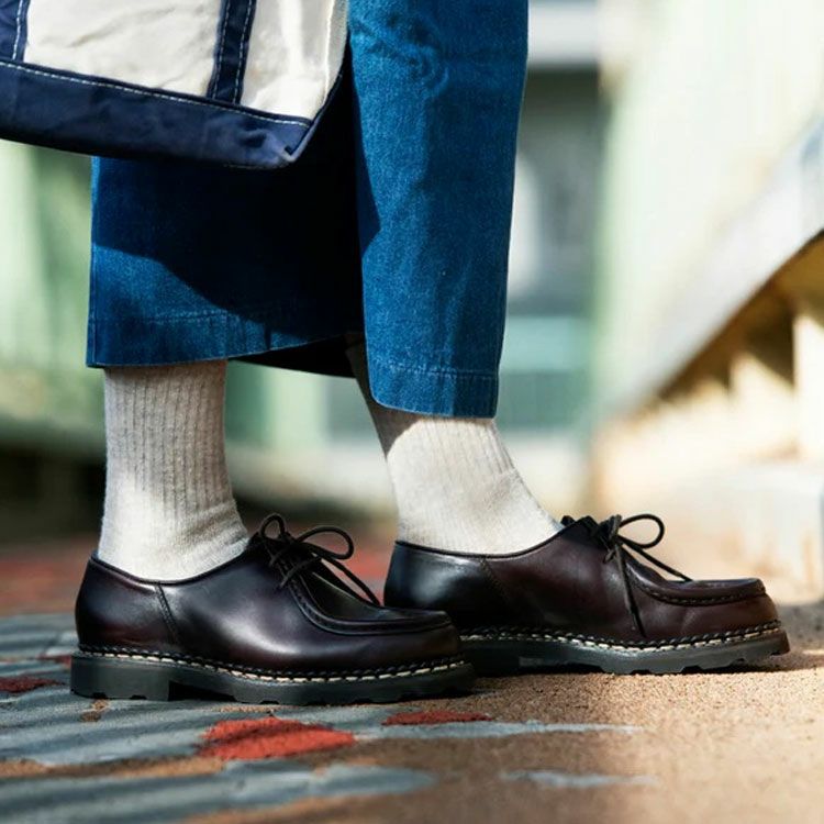 DOUBLE FACE MINI CREW SOCKS ”ORGANIC COTTON” ダブルフェイス ミニクルーソックス "オーガニックコットン"