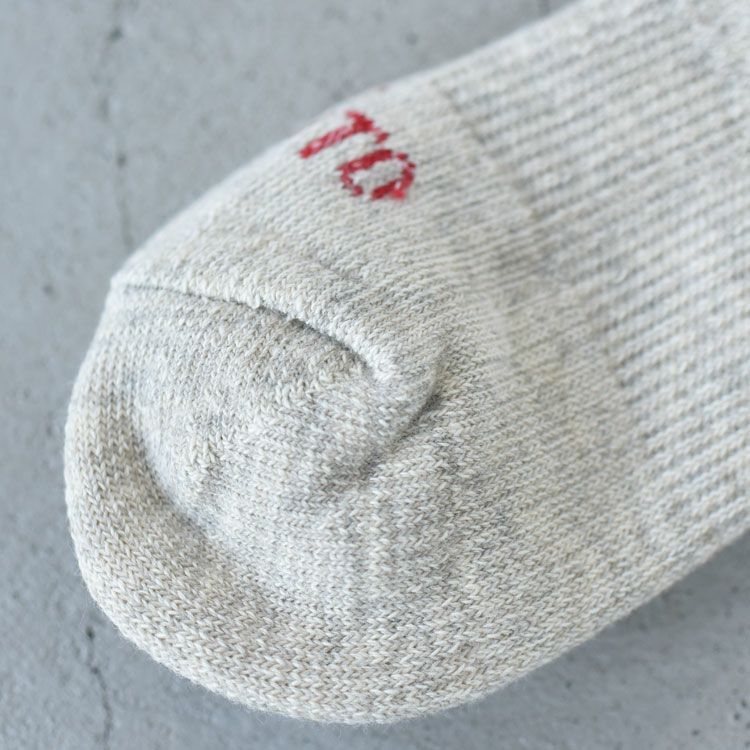 DOUBLE FACE MINI CREW SOCKS ”ORGANIC COTTON” ダブルフェイス ミニクルーソックス "オーガニックコットン"