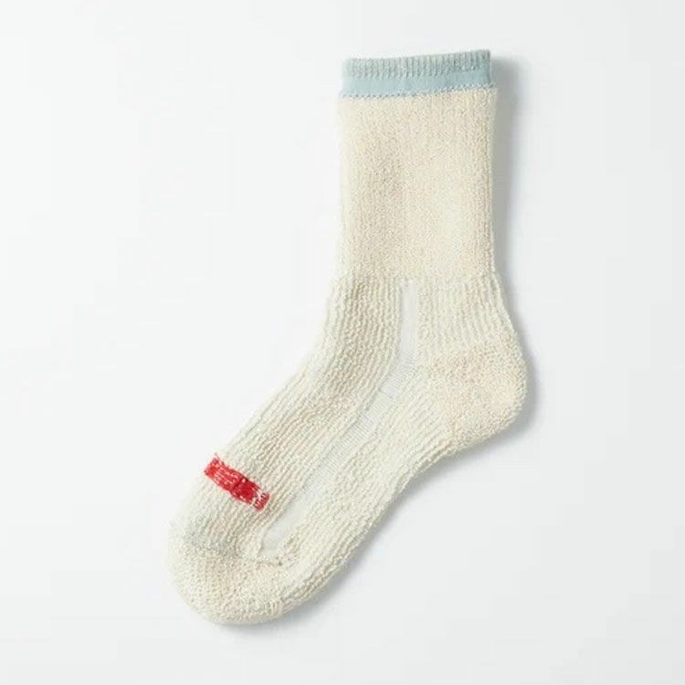 DOUBLE FACE MINI CREW SOCKS ”ORGANIC COTTON” ダブルフェイス ミニクルーソックス "オーガニックコットン"