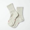 DOUBLE FACE MINI CREW SOCKS ”ORGANIC COTTON” ダブルフェイス ミニクルーソックス "オーガニックコットン"
