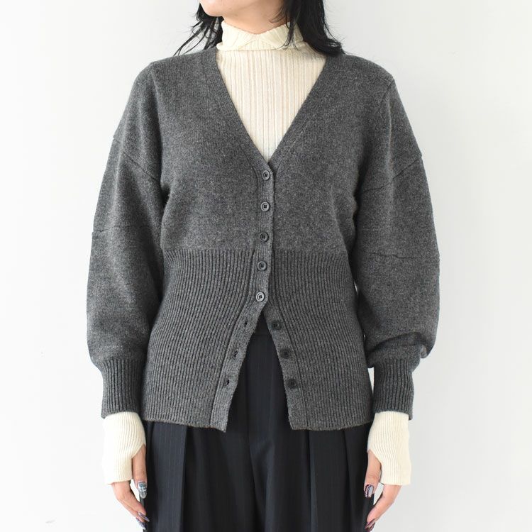 SWITCH SLEEVE V NECK CARDIGAN スイッチスリーブ Vネック カーディガン