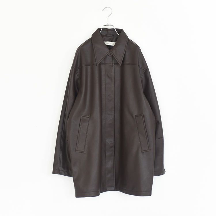 Ecoleather Over Jacket エコレザーオーバージャケット