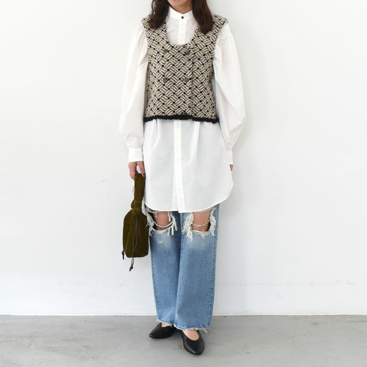Deep Neck Gilet ディープネックジレ
