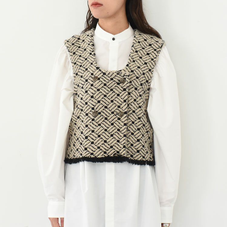 Deep Neck Gilet ディープネックジレ