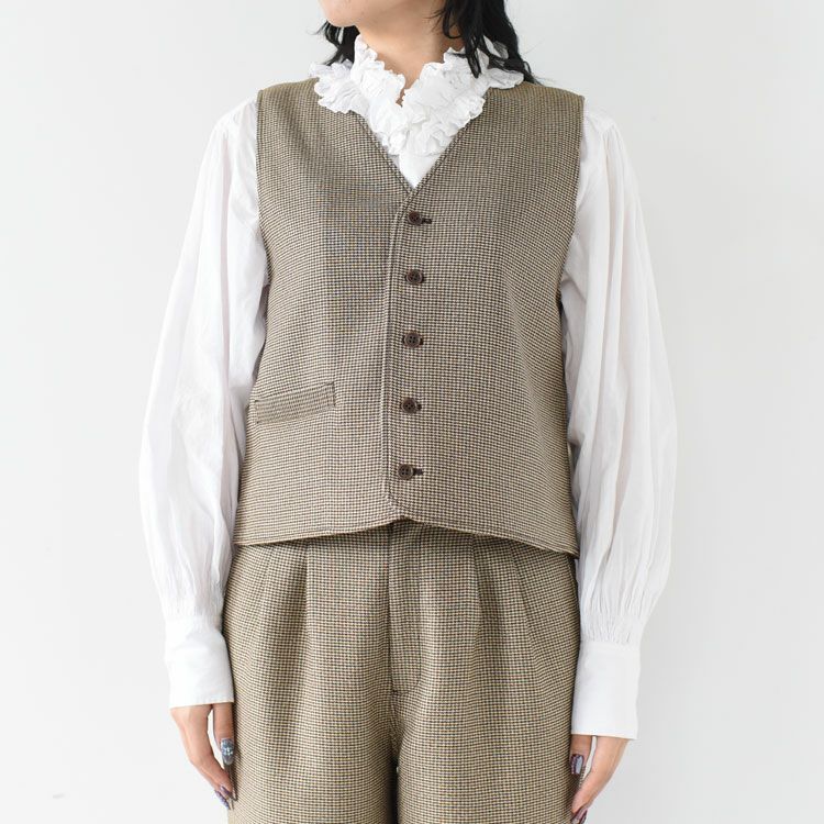 V neck vest Vネックベスト