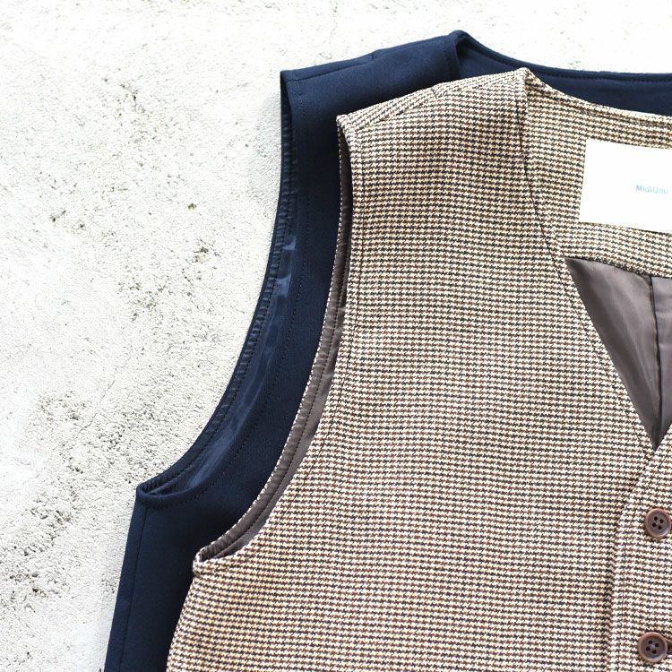 V neck vest Vネックベスト