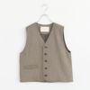 V neck vest Vネックベスト