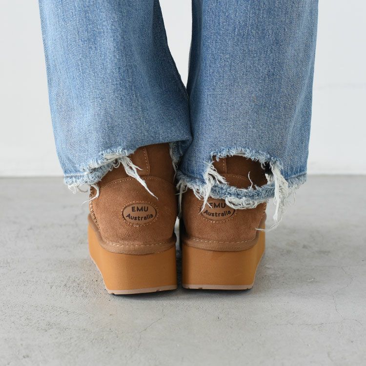 Platform Micro Wool プラットフォーム マイクロウール ムートンブーツ