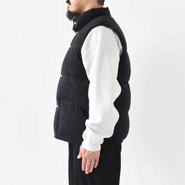 Synthetic Leather Field Sierra Vest シンセティックレザー フィールドベスト