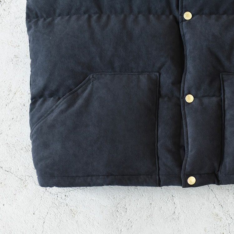 Synthetic Leather Field Sierra Vest シンセティックレザー フィールドベスト