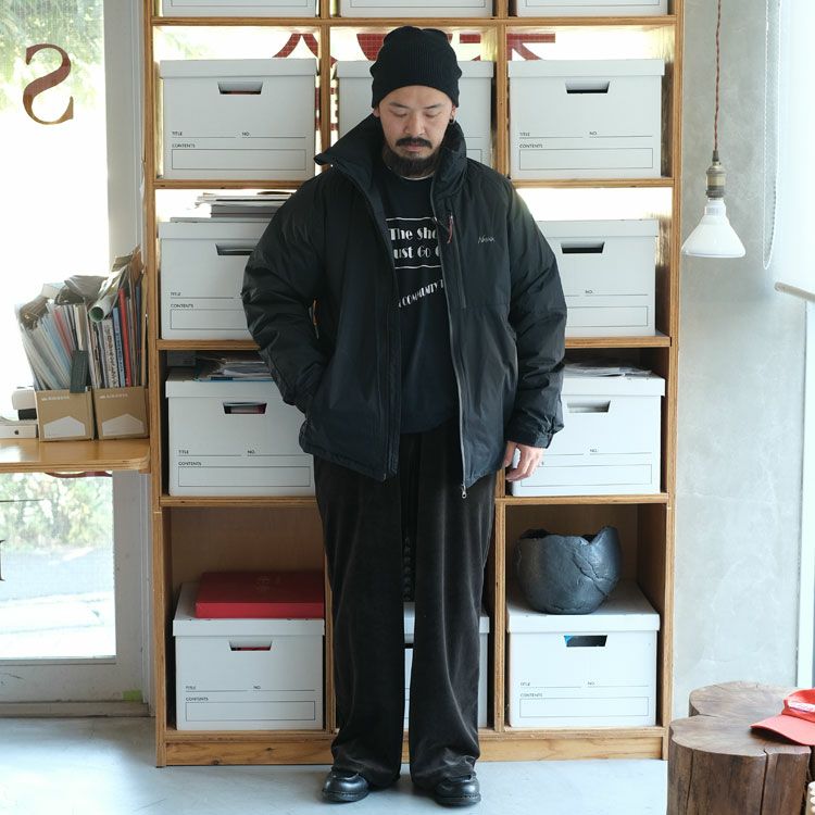 AURORA TEX STAND COLLAR DOWN JACKET(MEN) オーロラテックス スタンドカラーダウンジャケット (メンズ)