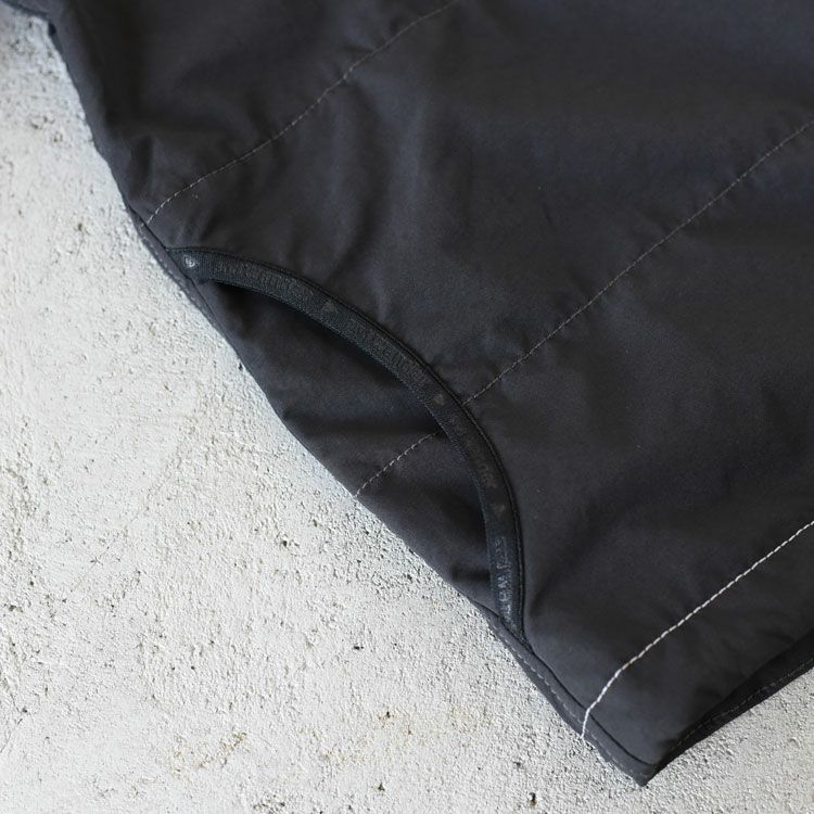 Cotton Nylon Octa collarless shirt jacket コットンナイロン オクタ カラーレスシャツジャケット