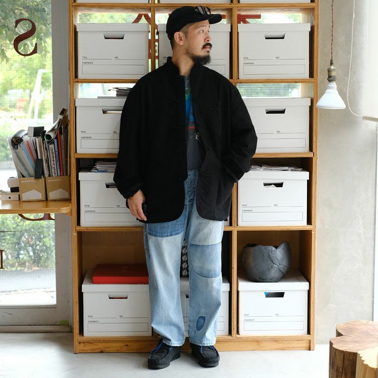 MOLESKIN CHINESE JACKET WATCH CHAIN ITEM モールスキン チャイニーズジャケット ウォッチチェーンアイテム