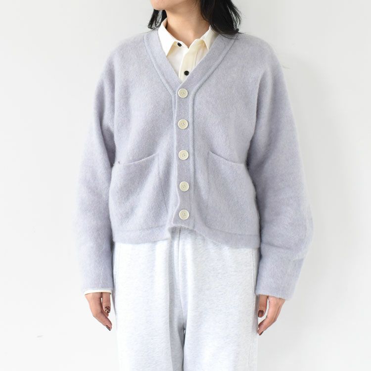 STRETCH SUPERKID MOHAIR CARDIGAN ストレッチスーパーキッド モヘアカーディガン