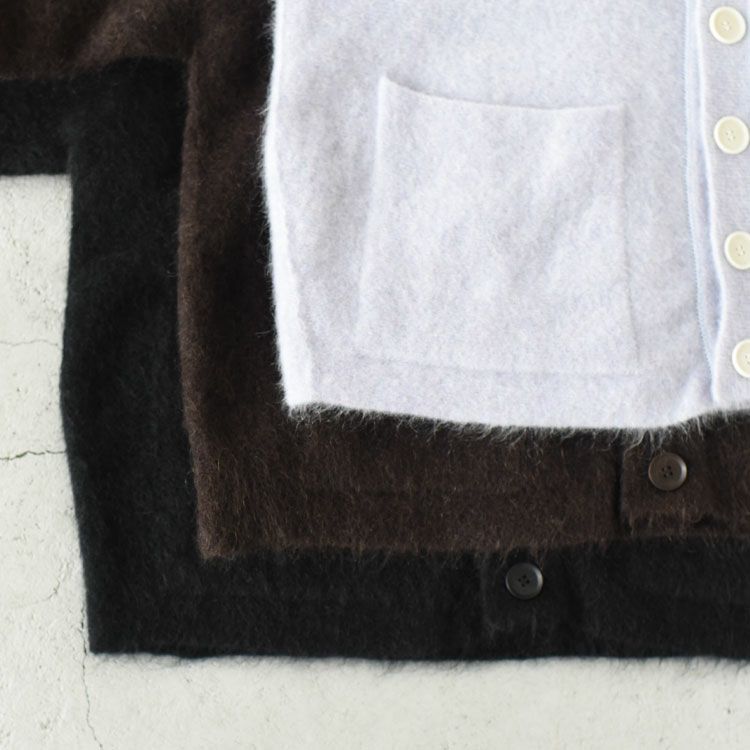 STRETCH SUPERKID MOHAIR CARDIGAN ストレッチスーパーキッド モヘアカーディガン