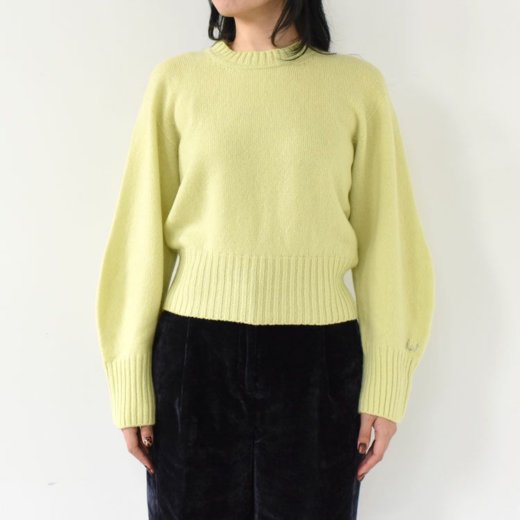 FINE LAMBS WOOL CREW-NECK P/O ファインラムウール クルーネックプルオーバー