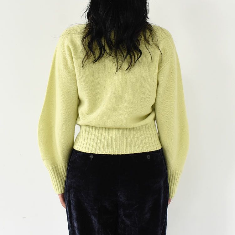 FINE LAMBS WOOL CREW-NECK P/O ファインラムウール クルーネックプルオーバー
