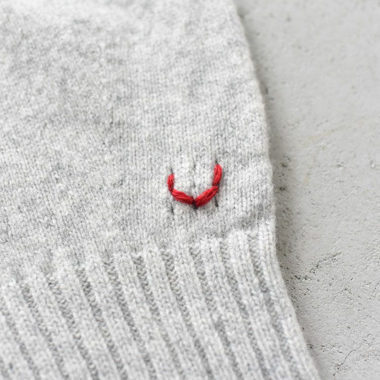 FINE LAMBS WOOL CREW-NECK P/O ファインラムウール クルーネックプルオーバー