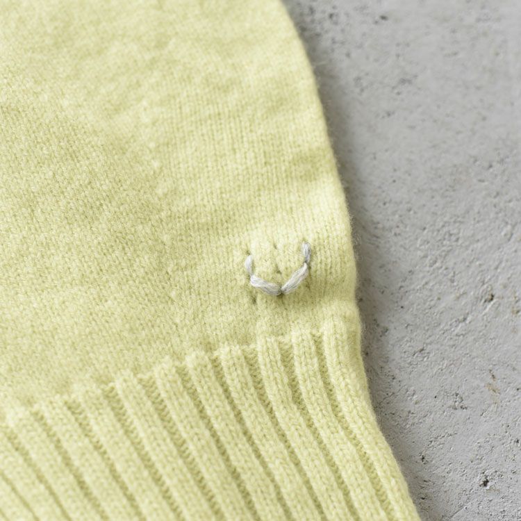 FINE LAMBS WOOL CREW-NECK P/O ファインラムウール クルーネックプルオーバー