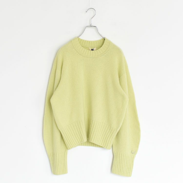 FINE LAMBS WOOL CREW-NECK P/O ファインラムウール クルーネックプルオーバー