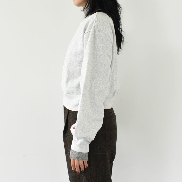 クラシックスウェット　ヘンリーネック長袖