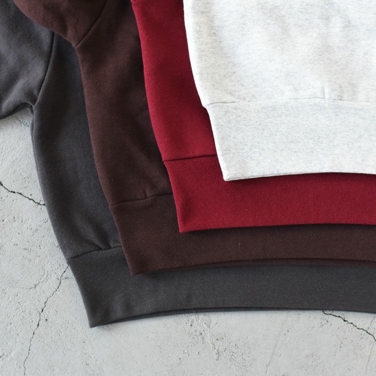 クラシックスウェット　ヘンリーネック長袖