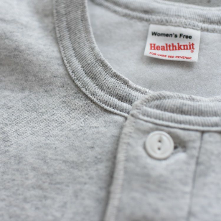 クラシックスウェット　ヘンリーネック長袖