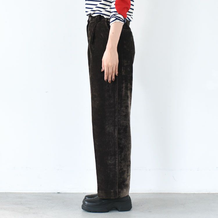 Velvet Wide Pants ベルベットワイドパンツ