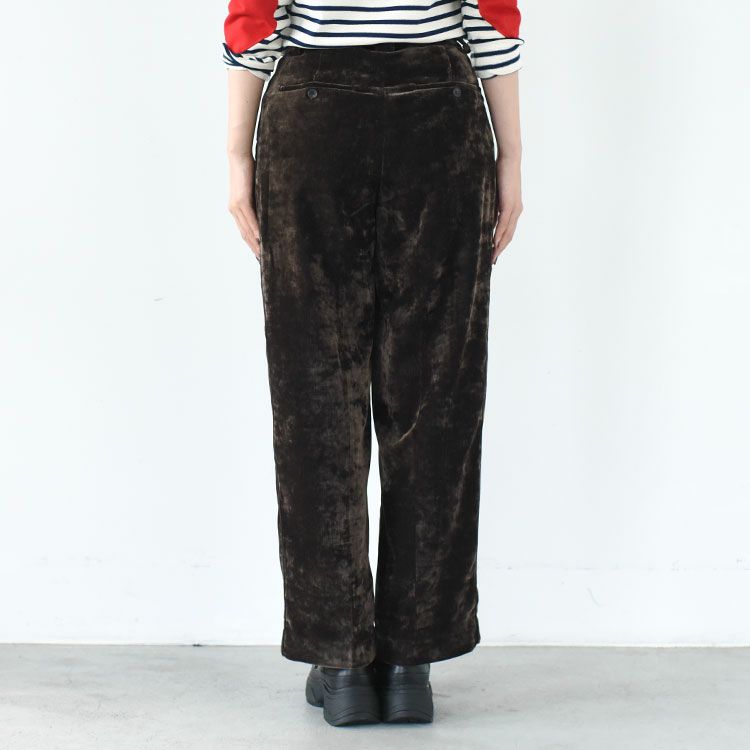 Velvet Wide Pants ベルベットワイドパンツ