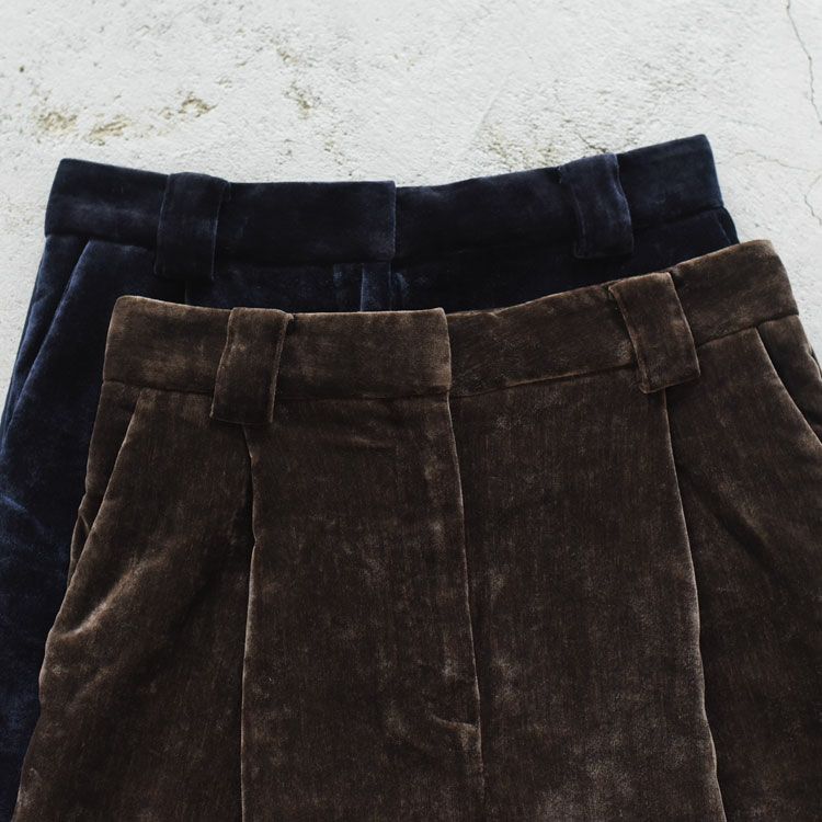 Velvet Wide Pants ベルベットワイドパンツ
