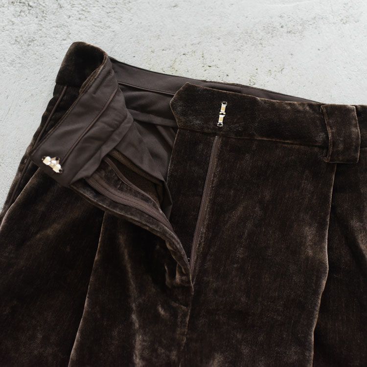 Velvet Wide Pants ベルベットワイドパンツ