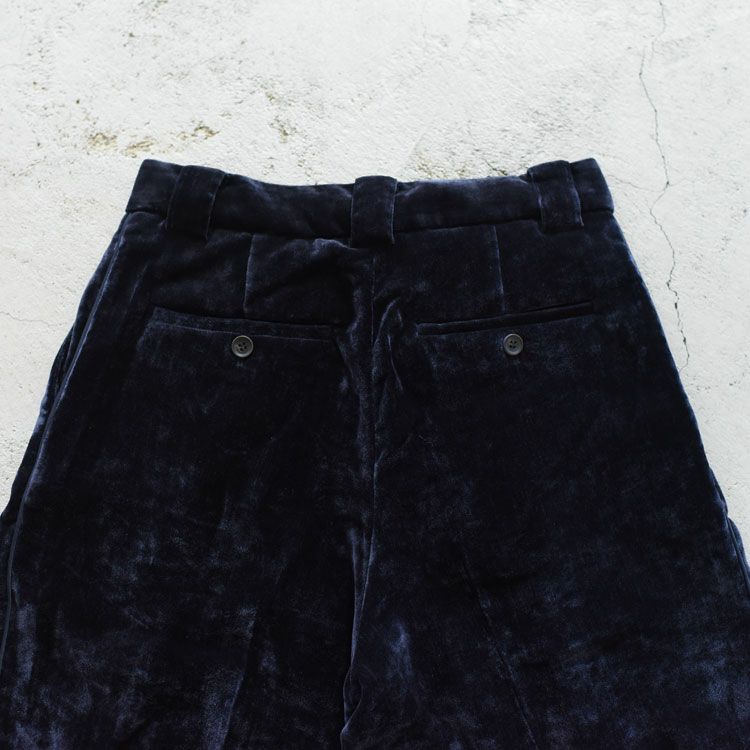 Velvet Wide Pants ベルベットワイドパンツ