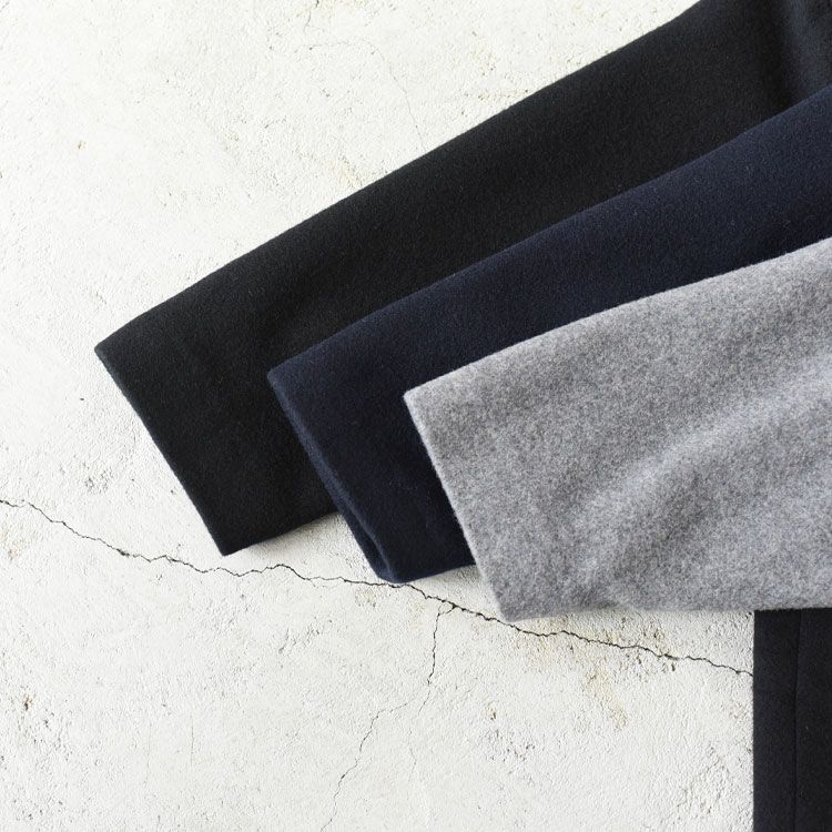 wool blend stand collar coat ウールブレンドスタンドカラーコート