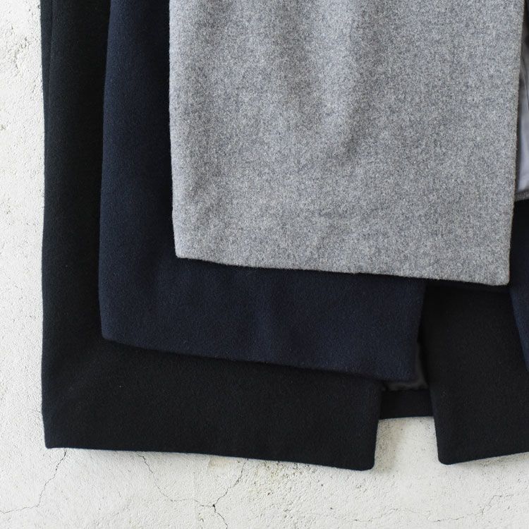 wool blend stand collar coat ウールブレンドスタンドカラーコート