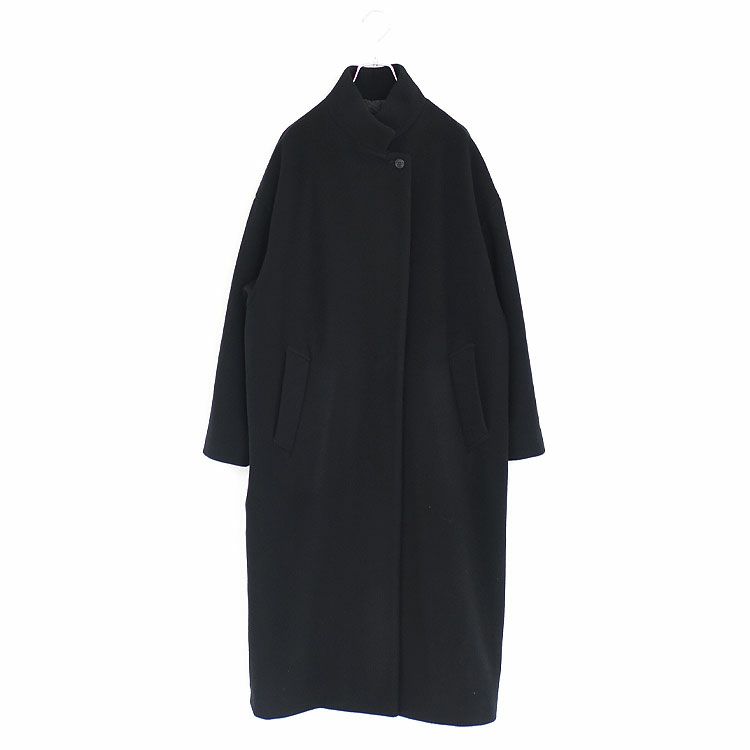 wool blend stand collar coat ウールブレンドスタンドカラーコート
