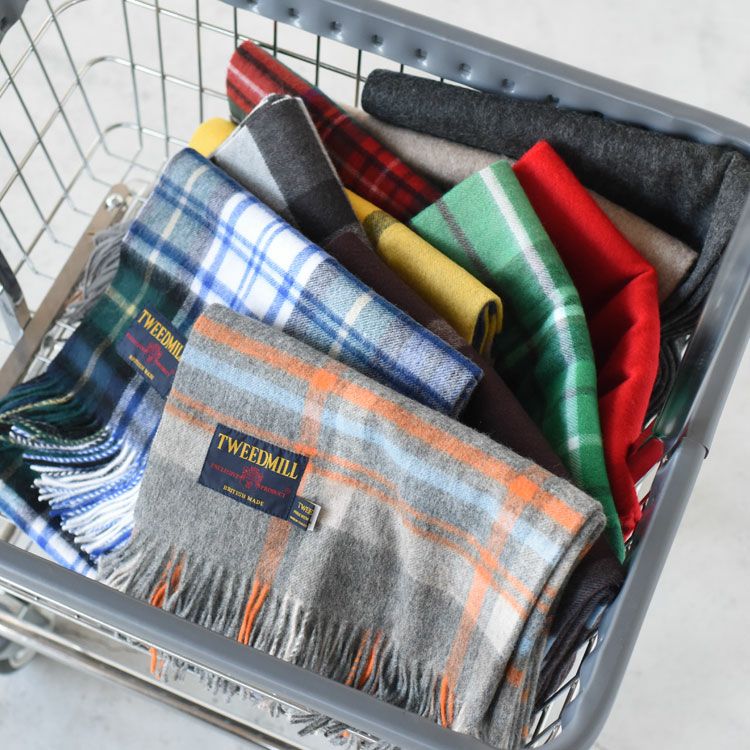 Lambswool Knee Rug ラムウールストール