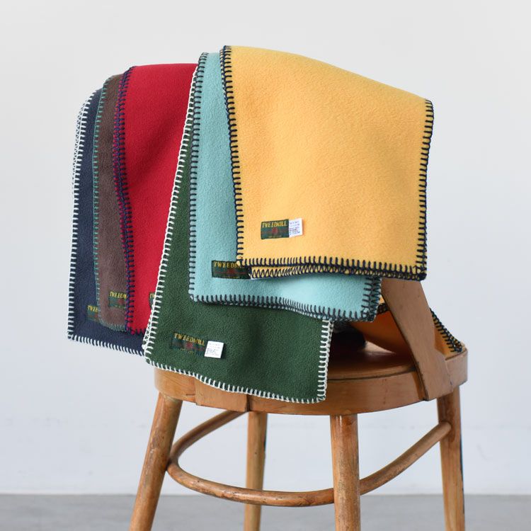 【BINGOYA別注】TWEED MILL FLEECE MUFFLER フリースマフラー