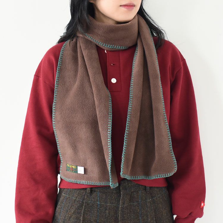 【BINGOYA別注】TWEED MILL FLEECE MUFFLER フリースマフラー