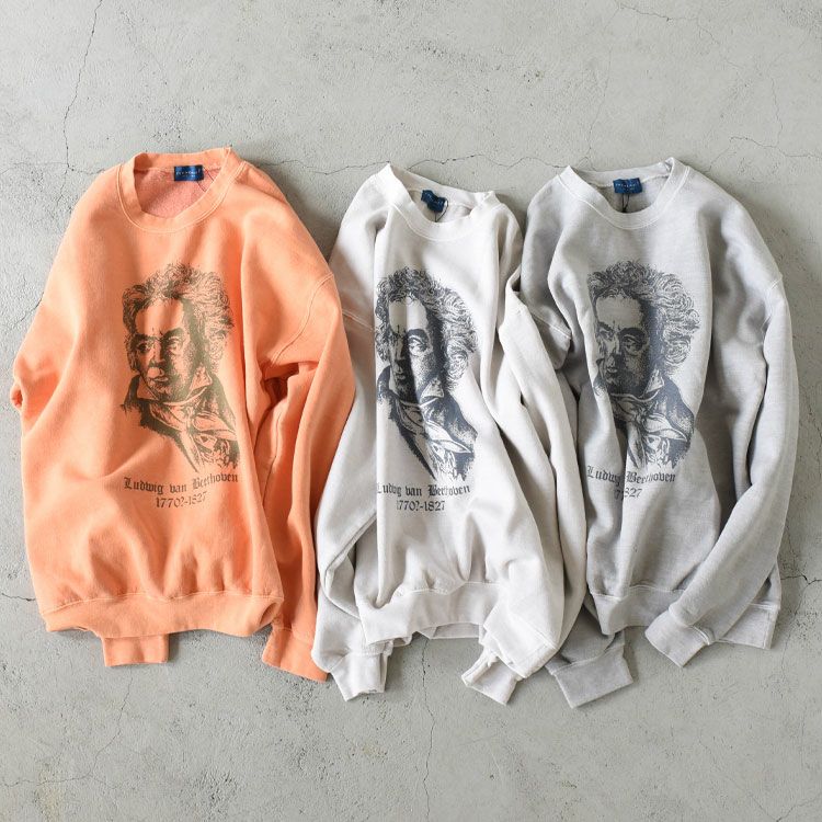BEETHOVEN SWEAT P/O ベートーベン スウェットプルオーバー