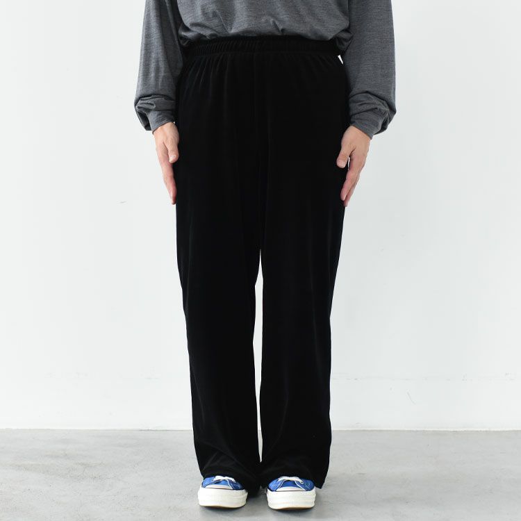 Organic Cotton Velour Track Pants オーガニッコットンベロア / トラックパンツ