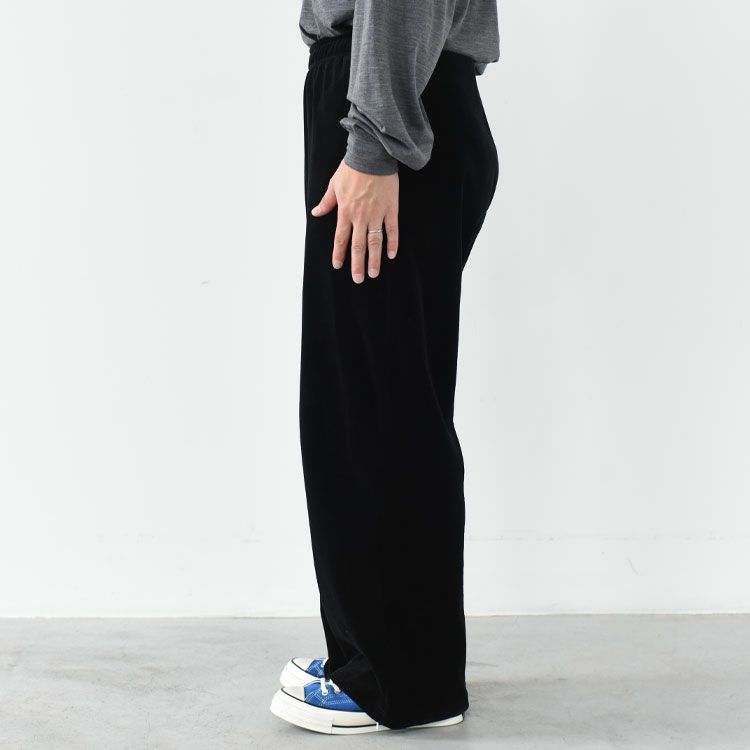 Organic Cotton Velour Track Pants オーガニッコットンベロア / トラックパンツ