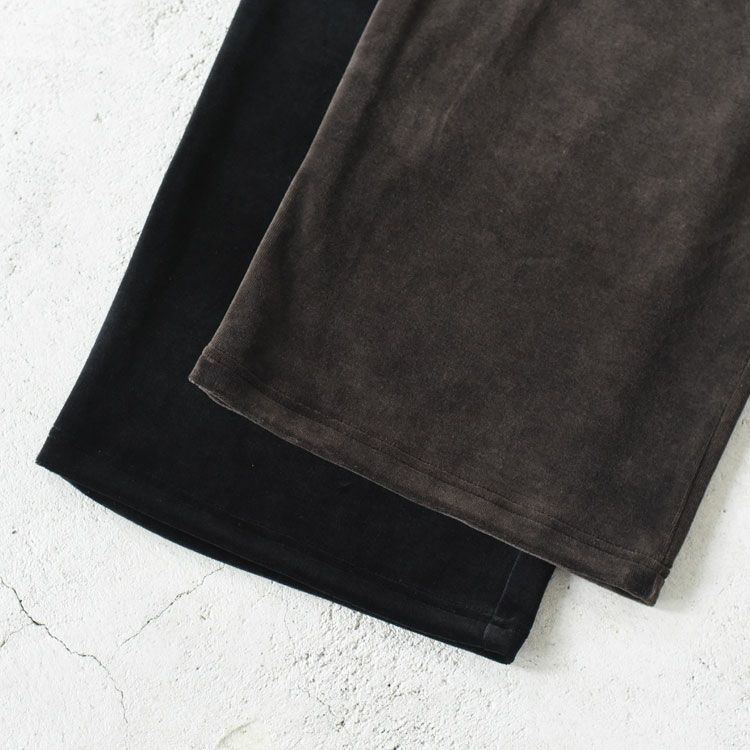 Organic Cotton Velour Track Pants オーガニッコットンベロア / トラックパンツ