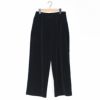 Organic Cotton Velour Track Pants オーガニッコットンベロア / トラックパンツ