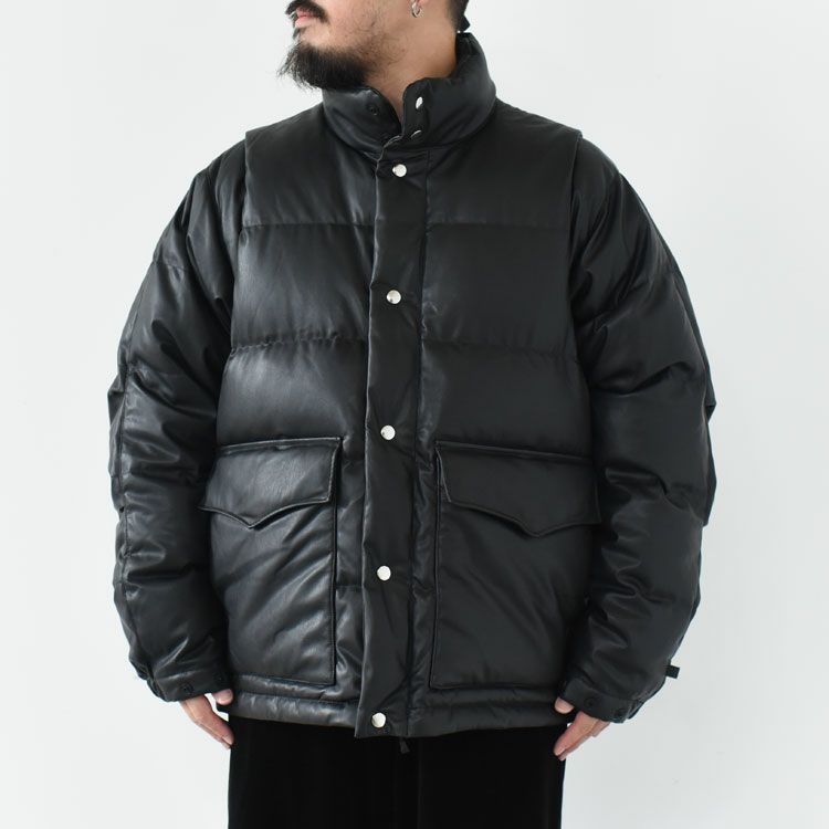 TECH 2WAY SYNTHETIC SKIN DOWN JACKET テック2ウェイ シンセティックスキン ダウンジャケット